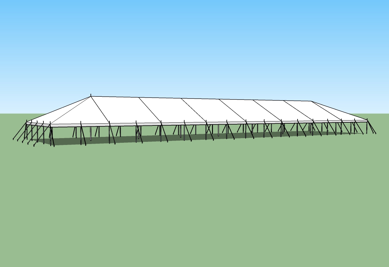 40x160 party tent